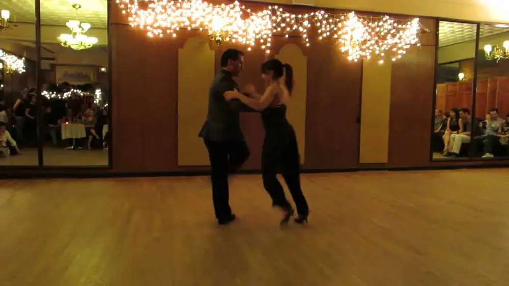 Video thumbnail for Diego Blanco & Ana Padron at La Milonga Rosa