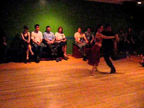 Video thumbnail for Daniela Pucci and Luis Bianchi @ Tango Cafe Milonga NYC 2010