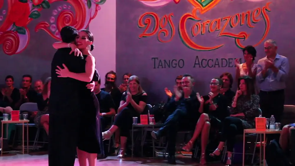 Video thumbnail for Vagelis Hatzopoulos & Marianna Koutandou 4/4 - 2 Corazones Tango Accademia Rimini 2/11/2018
