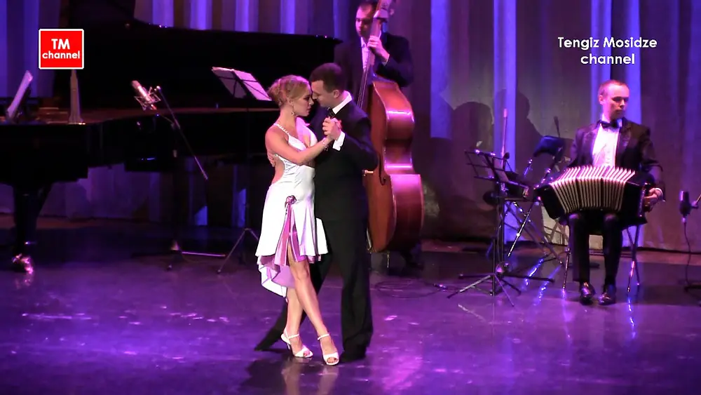 Video thumbnail for Tango “Buscandote “. Dance Dmitry Astafiev and Taisia Volohova with "Solo Tango" orchestra. Танго.