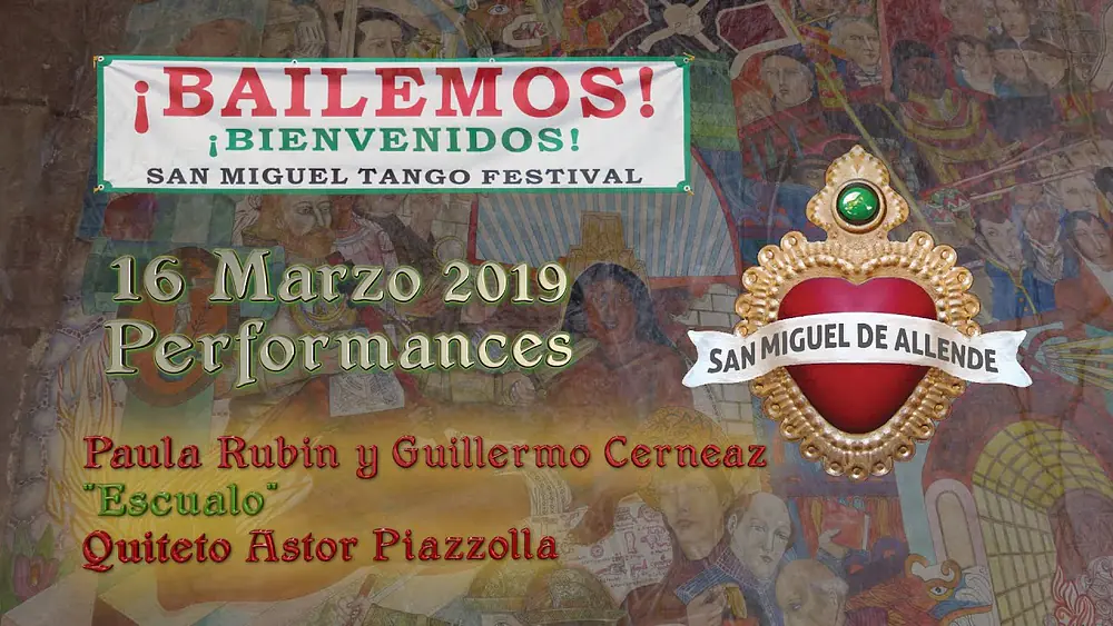Video thumbnail for Paula Rubin y Guillermo Cerneaz - Escualo - Quiteto Astor Piazzolla - SMTF 2019
