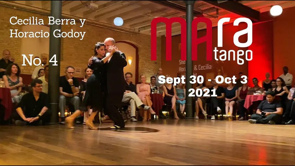 Video thumbnail for First Show since COVID19: Cecilia Berra y Horacio Godoy MARAtango 2021 No 4