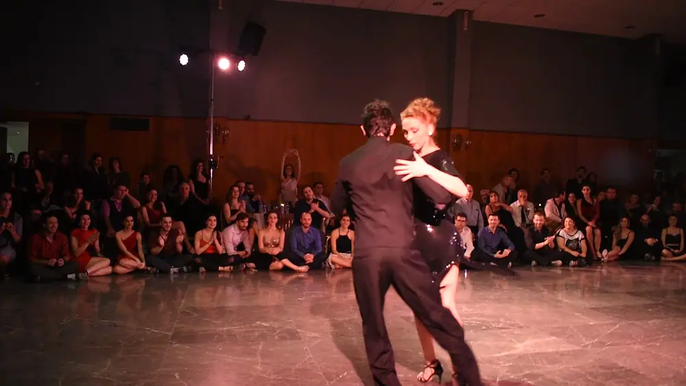 Video thumbnail for Arrabalera Panagiotis Karaboulas & Maria Mantziou Solo Tango Orq. 23/12/2017 2/2