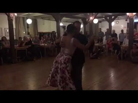 Video thumbnail for Corina Herrera & Pablo Rodriguez (Oslo Tango  mai 2018) milonga