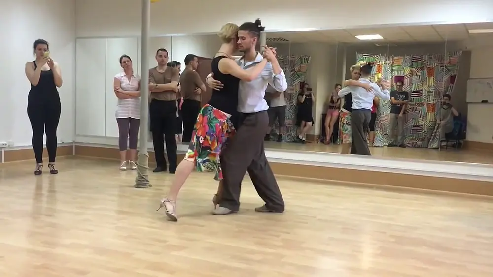 Video thumbnail for Angelina Zubko &  Nikita Vasilev. Tango Lesson: Musicality.