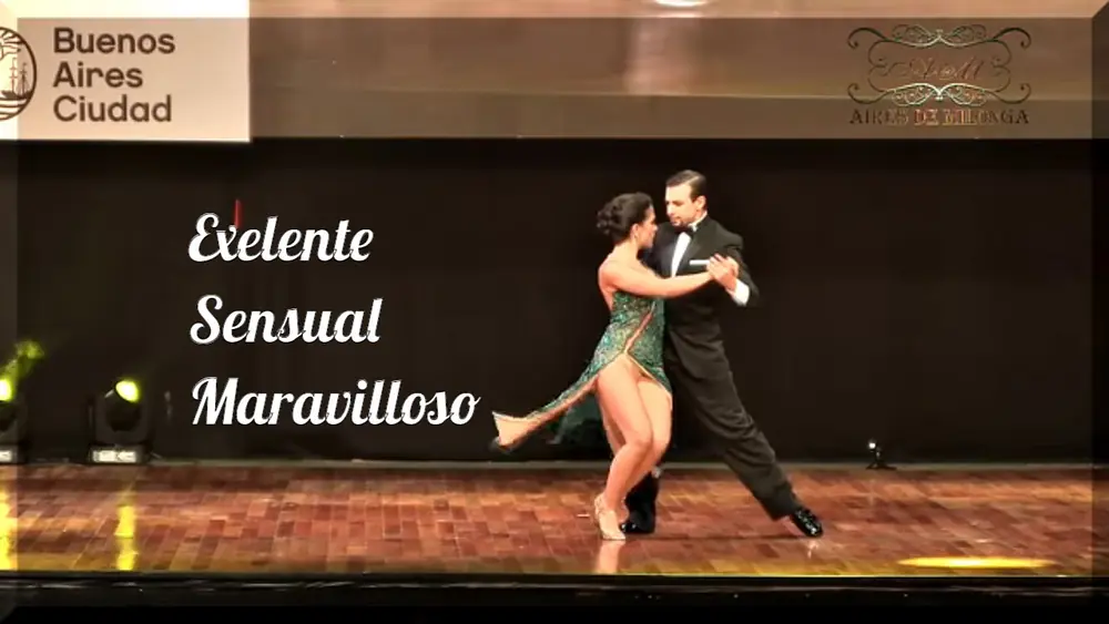 Video thumbnail for DESTACADOS baile final escenario Mundial de Tango, Simone Facchini, Gioia Abballe