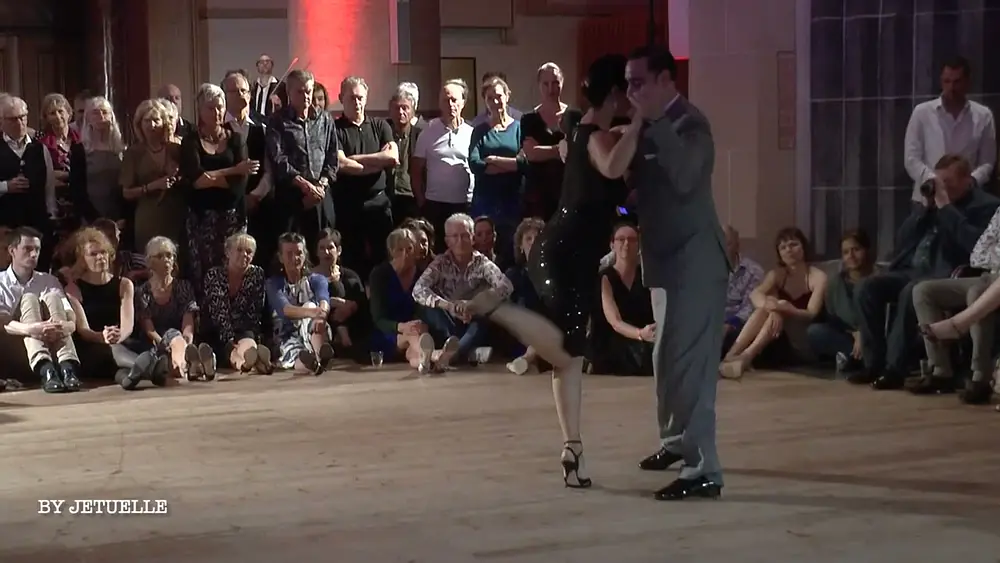 Video thumbnail for Fausto Carpino & Stéphanie Fesneau in Tango Festival Groningen (2) "Valsecito" R.Arrieta/M.Calo