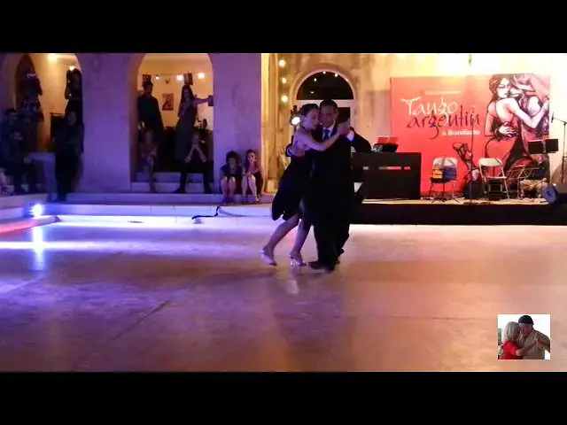 Video thumbnail for Festival Tango BONIFACIO 2016-Esteban MORENO-Alessandra RIZZOTTI (Milonga)