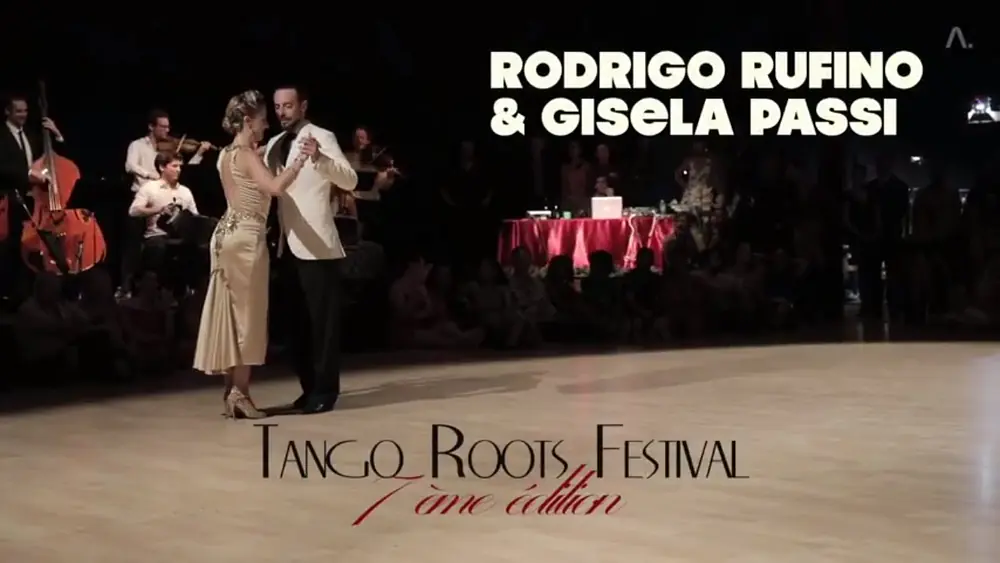 Video thumbnail for Festival Tango Roots 7è édition - Rodrigo Rufino & Gisela Passi - Orq. Silbando  Un Placer A.Troilo