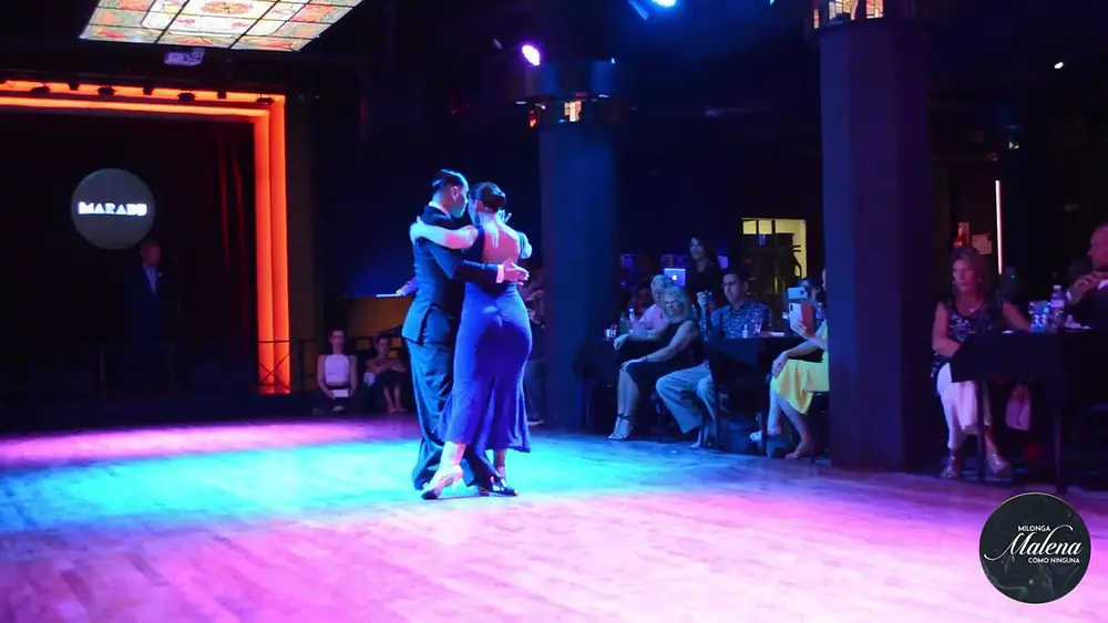 Video thumbnail for Campeones Mundiales de Tango: Suyay Quiroga & Jonny Carvajal en Milonga Malena "COMO NINGUNA"!! 2/4