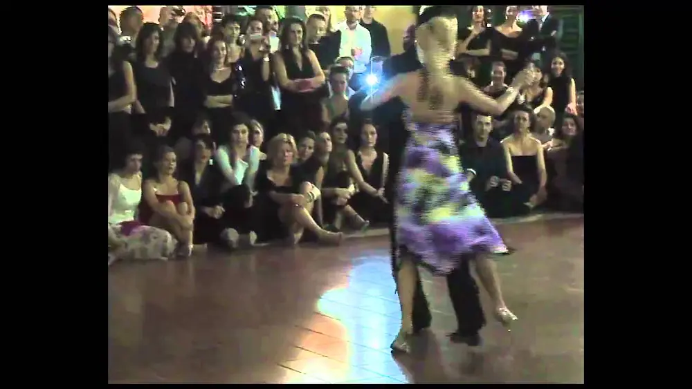 Video thumbnail for i GRANDE ENCUENTRO DE TANGO IV villa castelletti 2011 esibizione Matteo Panero y Patricia Hilliges video milonga tango