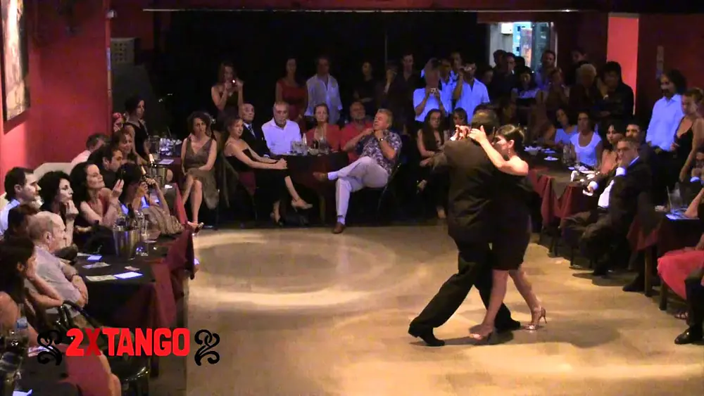 Video thumbnail for Tango Argentino: Ernesto Balmaceda y Stella Baez en Milonga Porteño y Bailarin Feb 2011