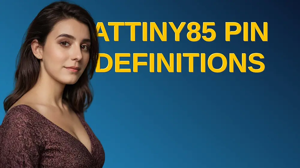Video thumbnail of Arduino: ATTiny85 pin definitions