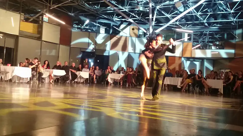 Video thumbnail for Ali Alper Özdemir & Nadide Ece Somer. Estampa De Varon / J. D'Arienzo. 13. İstanbul Tango Ritual