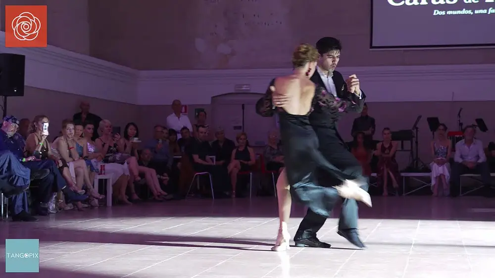 Video thumbnail for Magdalena Gutierrez & Germán Ballejo dance Carlos Di Sarli - La Cachila