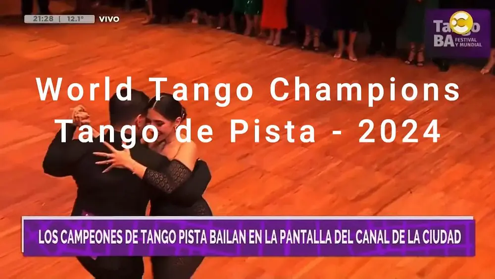 Video thumbnail for World tango champions - Tango de pista 2024 - Brenno Marques Lucas – Fati Caracoch