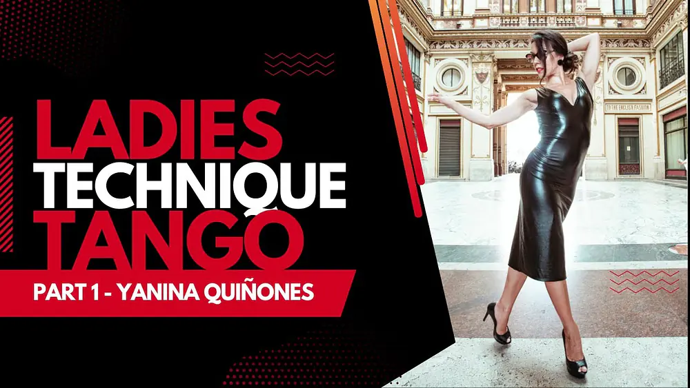 Video thumbnail for Ladies Technique Tango Yanina Quiñones part 1