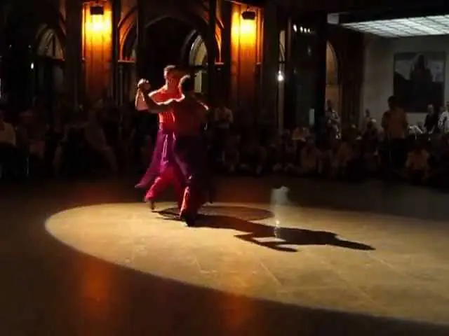 Video thumbnail for Claudio Gonzalez & Augusto Balizano at the 3. Internationl Queer Tango Festival [Part 1/2]