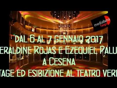 Video thumbnail for GERALDINE ROJAS ed EZEQUIEL PALUDI  a Cesena