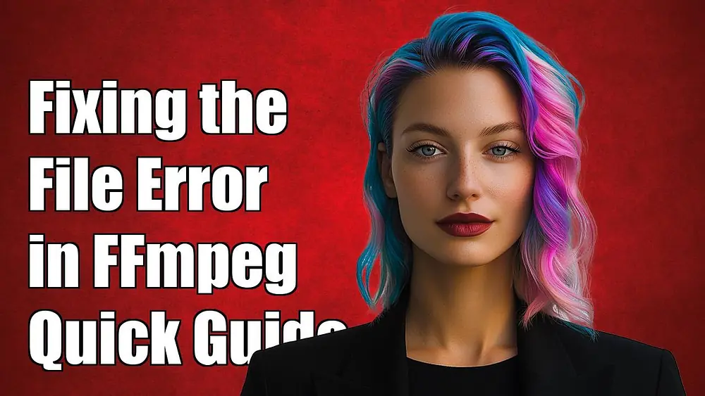 Video thumbnail of Fixing 'The System Cannot Find the File Specified' Error in FFmpeg
