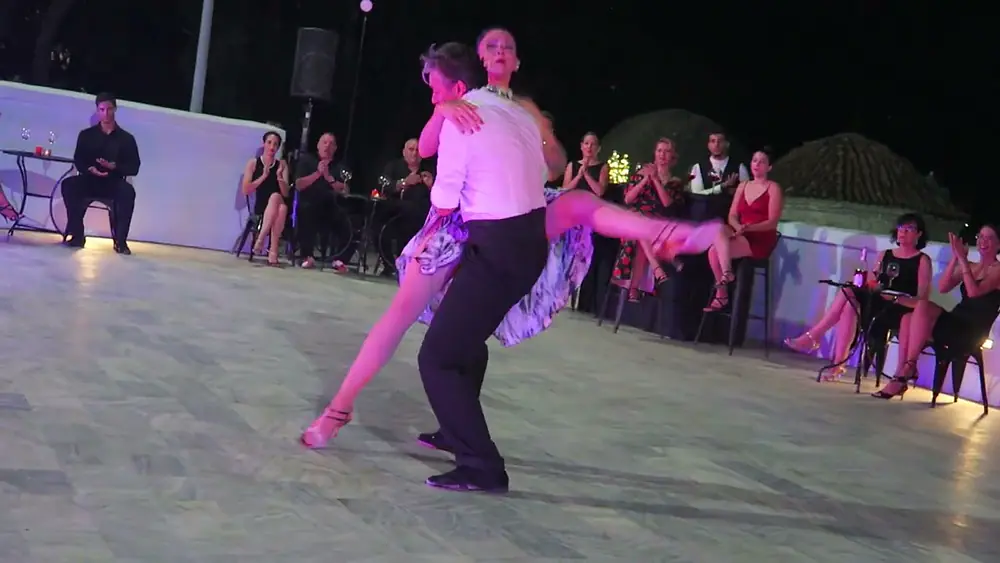 Video thumbnail for Romina Godoy & Milton Homann at Samos Tango Festival 2023, Aigiannakis Theater, Vathy ,Kreikka 2