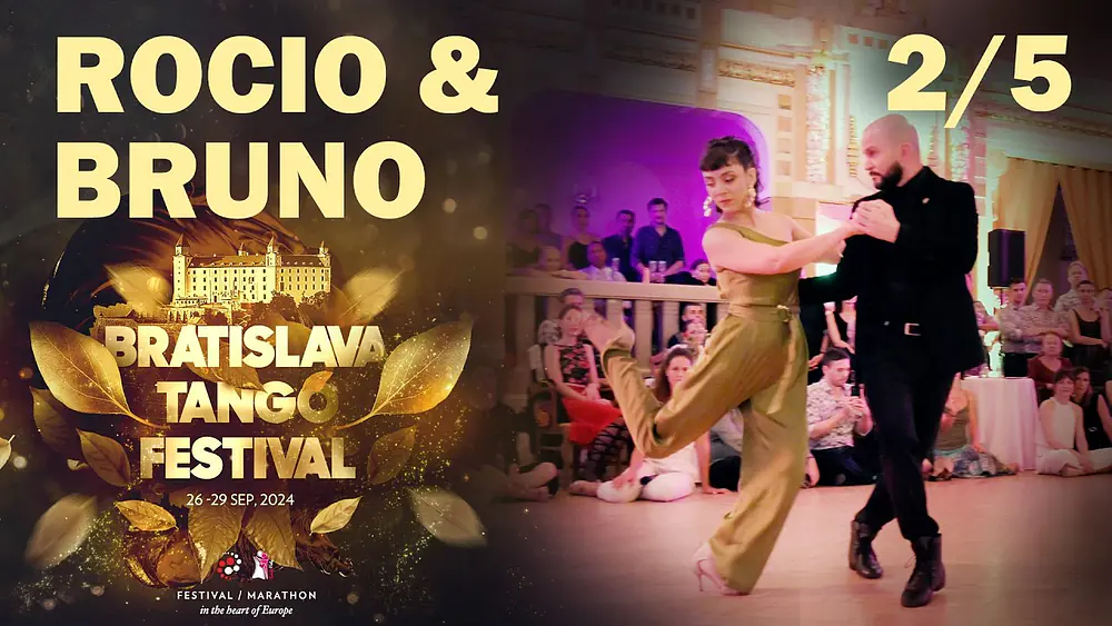 Video thumbnail for Bruno Tombari & Rocio Lequio 2/5 @Bratislava Tango Festival 2024 - Danzarin - Troilo