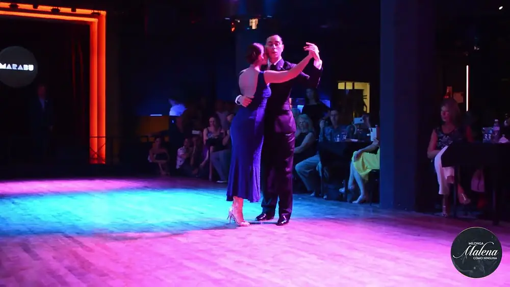Video thumbnail for Campeones Mundiales de Tango : Suyay Quiroga & Jonny Carvajal en Milonga Malena "COMO NINGUNA"!! 1/4