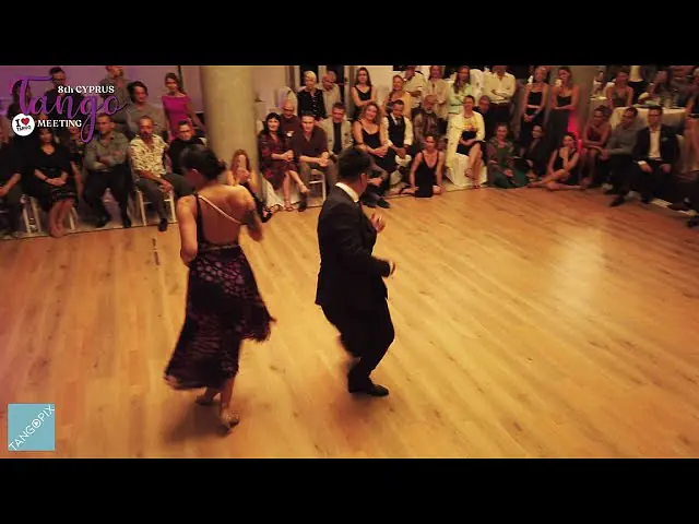 Video thumbnail for INSIDE Roxana Suarez & Sebastián Achaval dance Solo Tango Orquesta - Mano Brava (Funny final show)