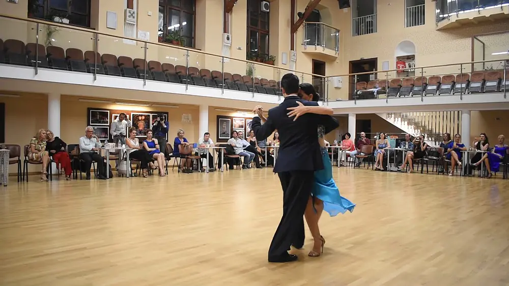 Video thumbnail for Marianna Koutandou & Vaggelis Hatzopoulos  Recuerdos de la Pampa (Vals) Varna 22/9/2018 2/4