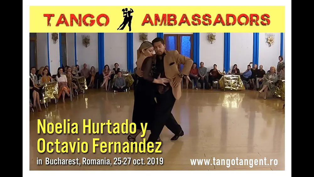 Video thumbnail for Octavio Fernandez y Noelia Hurtado, Tango Ambassadors 3 by Tango Tangent (1/4 - tango - Pugliese))