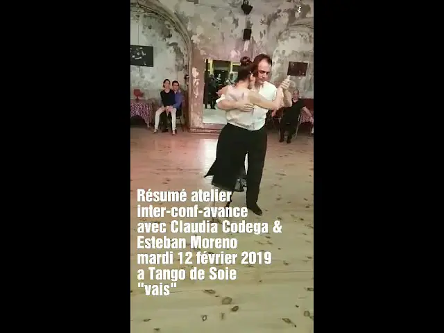 Video thumbnail for Résumé atelier inter-conf-avance avec Claudia Codega & Esteban Moreno mardi 12 février 2019