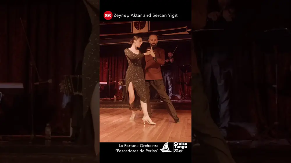 Video thumbnail for Zeynep Aktar and Sercan Yigit – Pescadores de Perlas #cruisetangofest #zeynepysercan #030tango