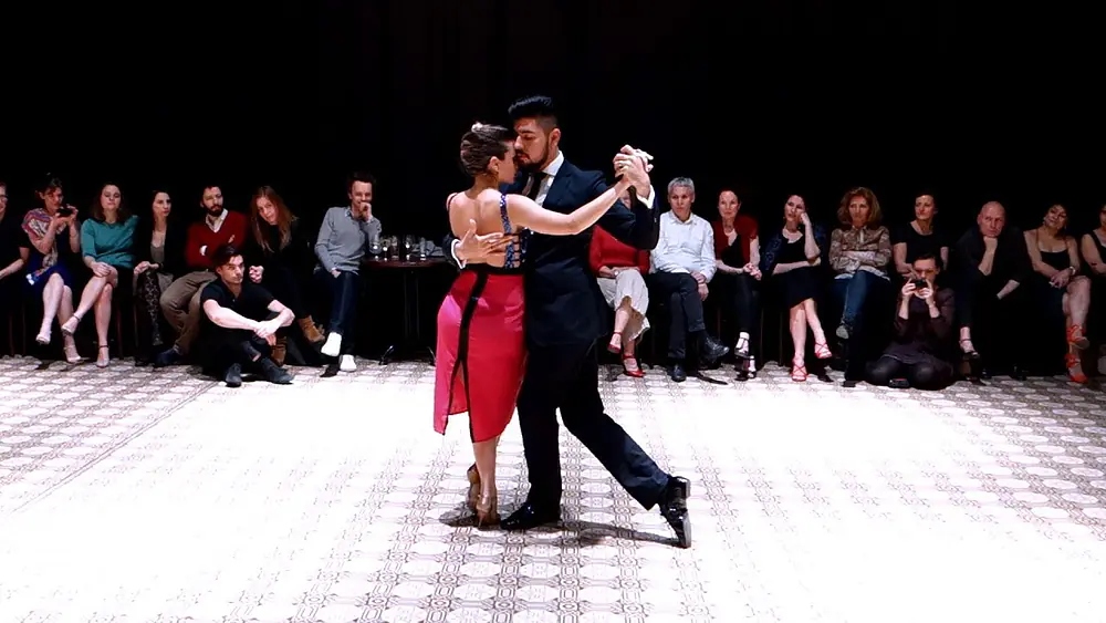 Video thumbnail for Tango: Nadia Johnson y Sebastian Jimenez, 17/03/2016, Patio de Tango #4/4