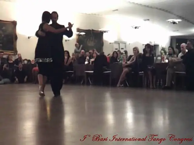 Video thumbnail for Stefano Giudice y Marcela Guevara I° Bari International Tango Congress 4-4