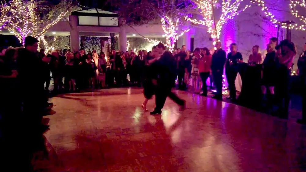 Video thumbnail for Facundo de la Cruz & Paola Sanz 2012 Tango Salon world Champions perform at the Luxe 2/14/2014 1/2