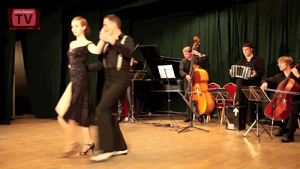 Video thumbnail for Polina and Dmitry Dudintsev,  Russia, Moscow, Shou "El Tango de Plata" http://prischepov.ru