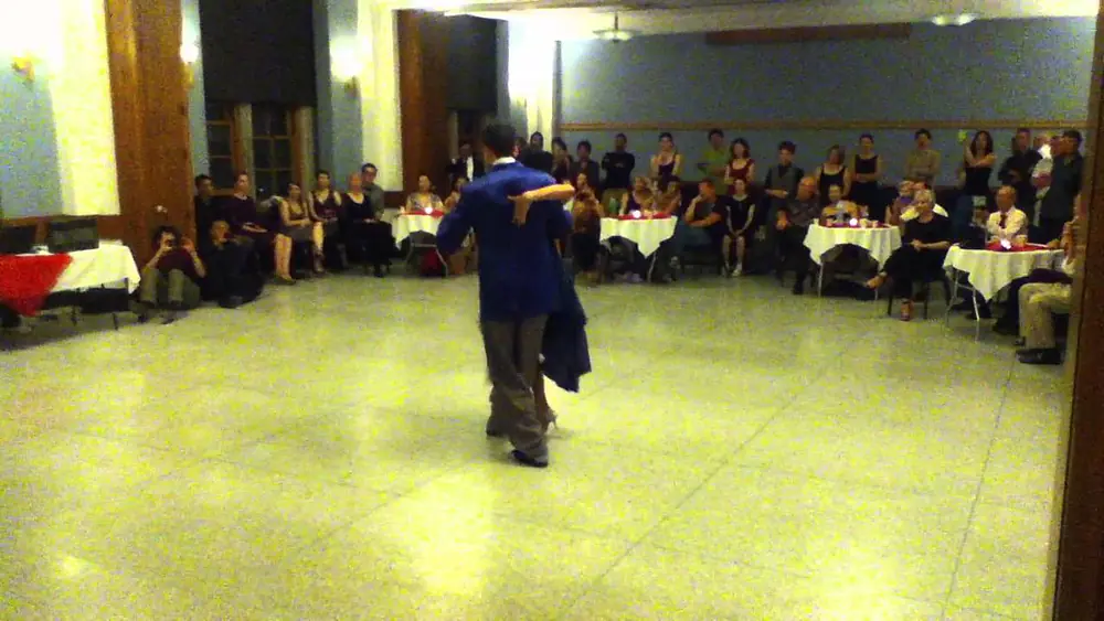 Video thumbnail for Jonny Lambert & Virginia Vasconi in Ann Arbor, Michigan Tango Performance 1 on 7/19/14