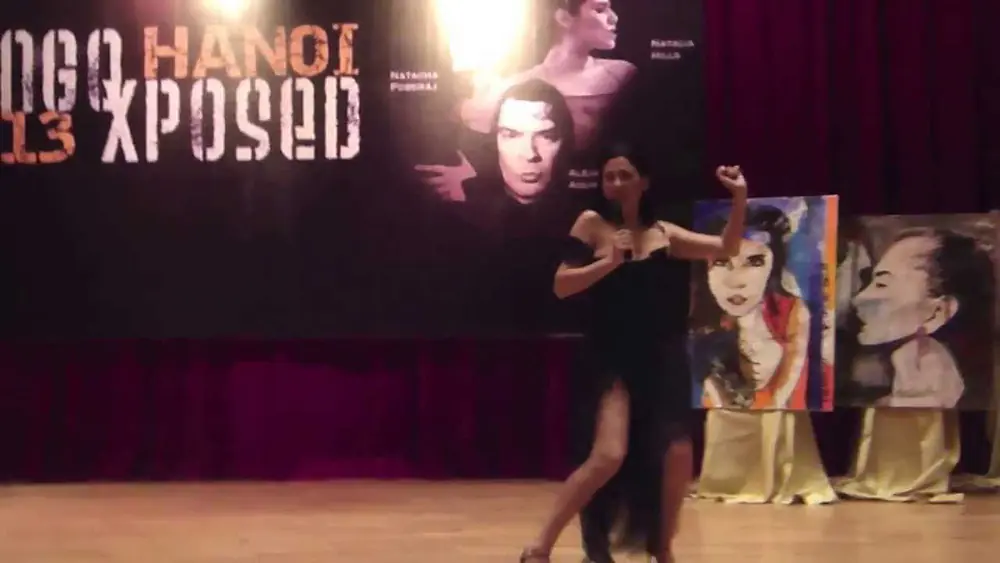 Video thumbnail for Natacha Poberaj canta María de Buenos Aires en el Hanoi Club