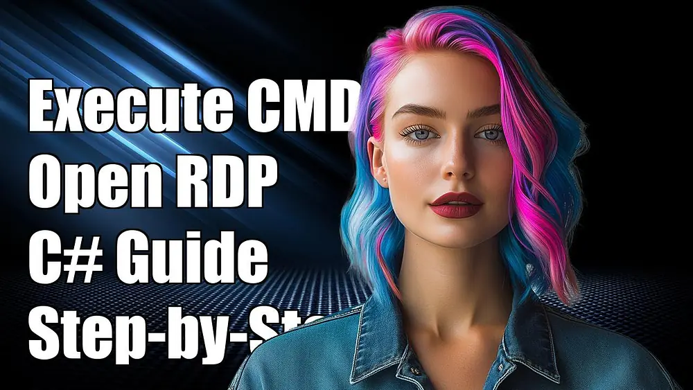 Video thumbnail of How to Execute CMD to Open Remote Desktop in C# - Step-by-Step Guide