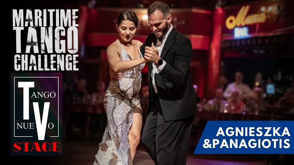 Video thumbnail for Panagiotis Triantafyllou & Agnieszka Stach dancing milonga -  Maritime Tango Challenge 2023