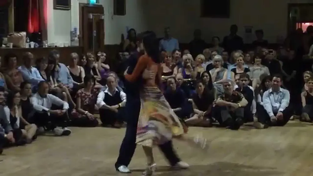 Video thumbnail for MICHELLE MARSIDI & JOACHIM DIETIKER + ORQUESTA SILBANDO at England International Tango Festival,2014