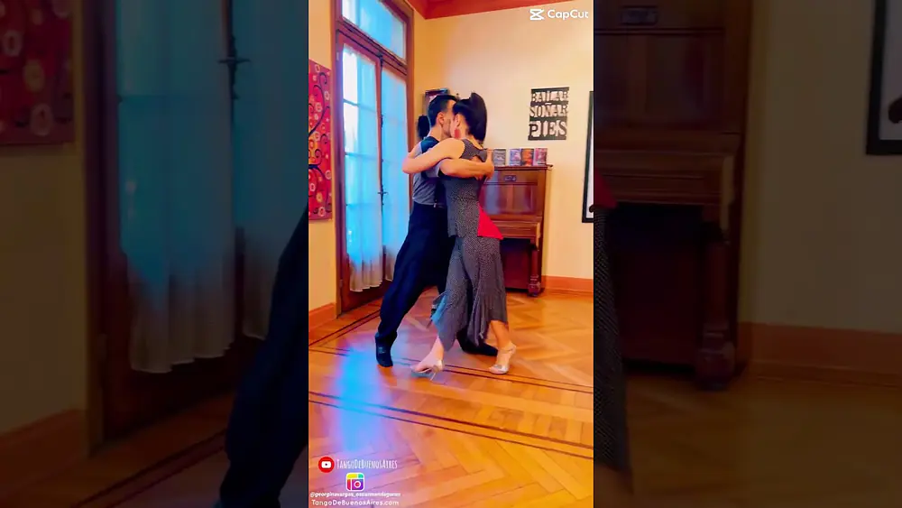 Video thumbnail for #tango BUENOS AIRES - PARIS 9/12/2024 Cours présentiel et en ligne Oscar Mandagaran Georgina Vargas