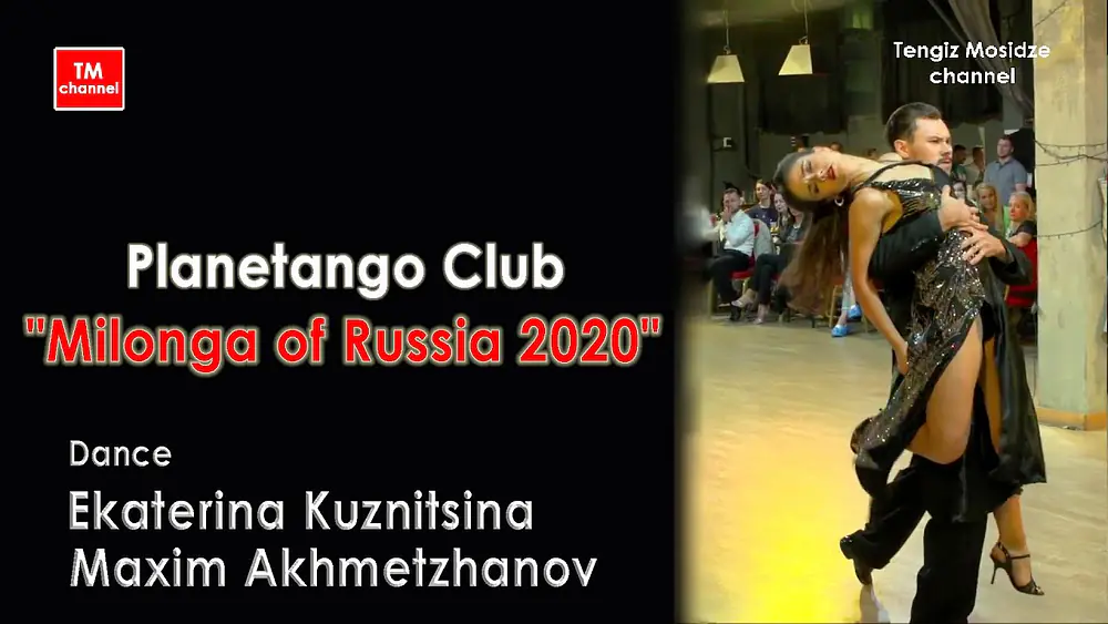 Video thumbnail for “Milonga de Rusia”, escenario de tango.  💃🕺 Ekaterina Kuznitsina y Maxim Akhmetzhanov.