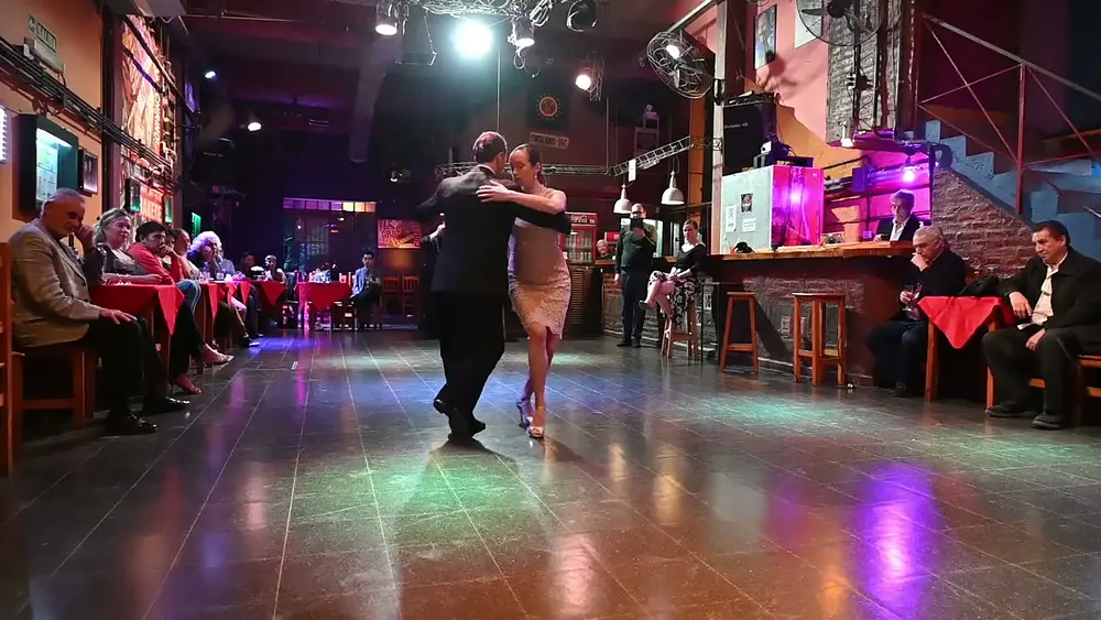 Video thumbnail for Tango. Gustavo Rosas. Rebecca O'Laoire.Di Sarli Caro Tango. Abril 2023.Buenos Aires. Argentina.