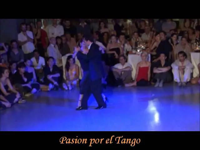 Video thumbnail for GERALDIN ROJAS EZEQUIEL PALUDI bailando  MILONGA DEL RECUERDO en FRUTO DULCE TANGOS de VILLA MALCOM