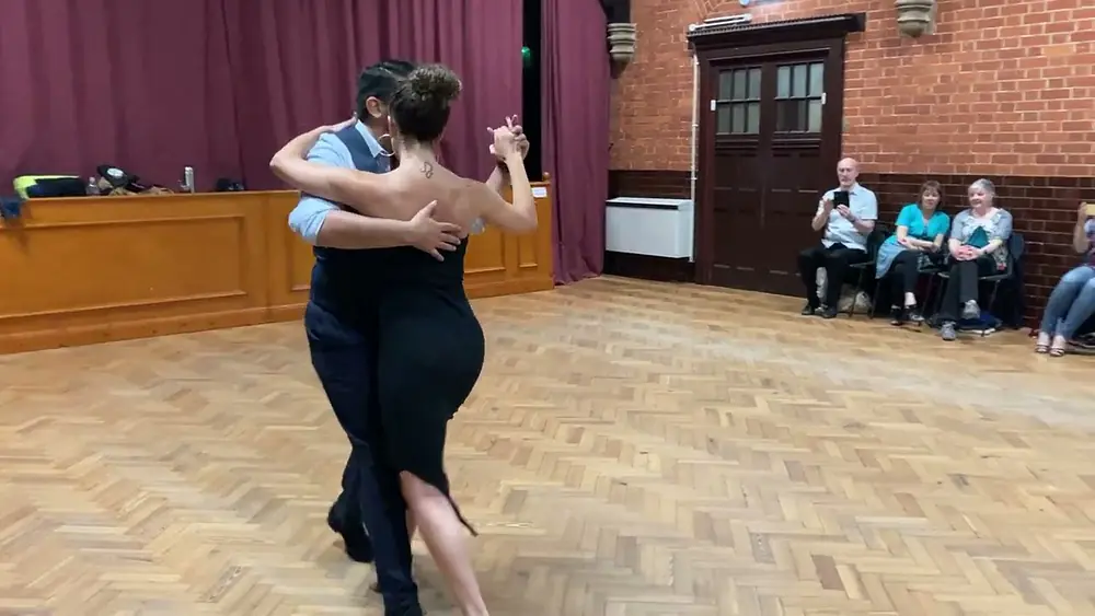 Video thumbnail for JULIO SAAVEDRA & Letitia Simone Wilkinson at Reading Tango Club
