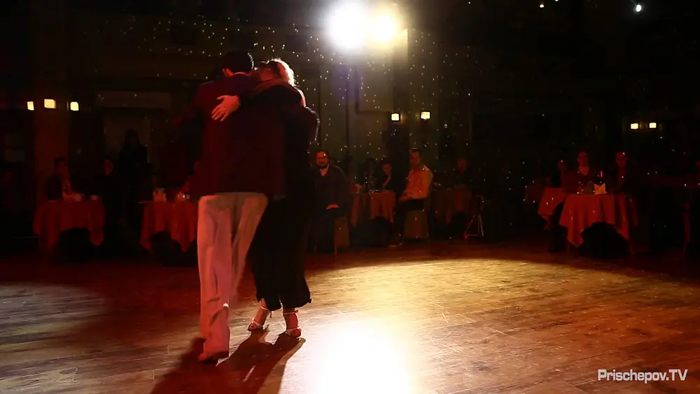 Video thumbnail for Adrian Ferreyra & Elvira Malishevskaya, White tango festival 2013, Moscow, Russia