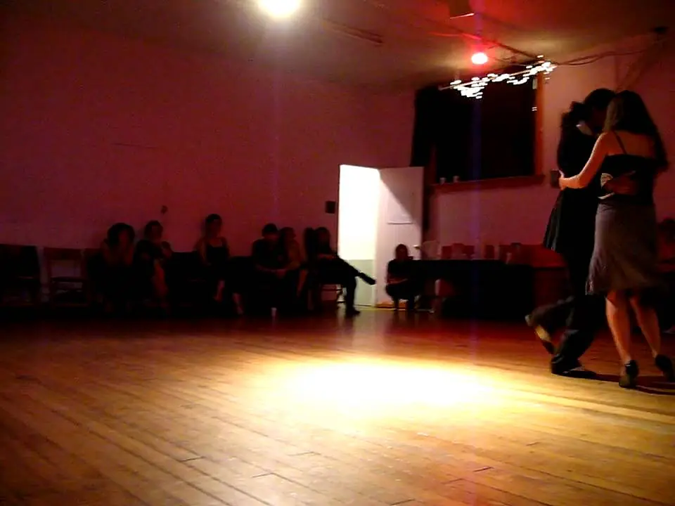 Video thumbnail for JAY ABLING & KATHERINE GORSUCH TANGO DEMO AT PRACTILONGA-939 (NYC)