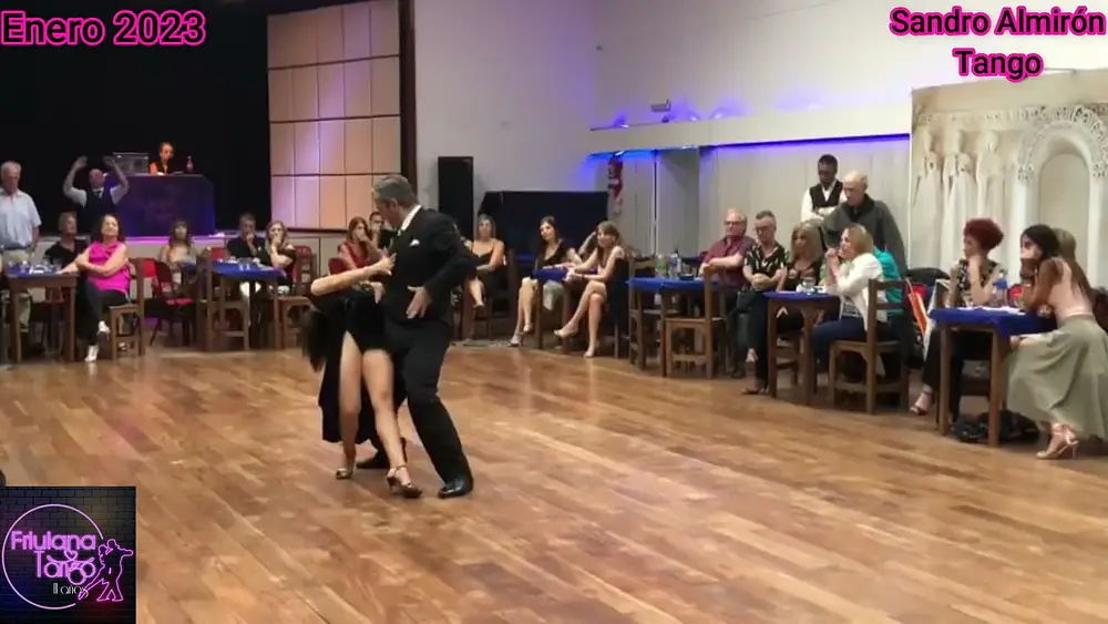 Video thumbnail for Mariana BOJANICH y Sebastián RIPOLL bailan GALLO CIEGO / FRIULANA TANGO 2023