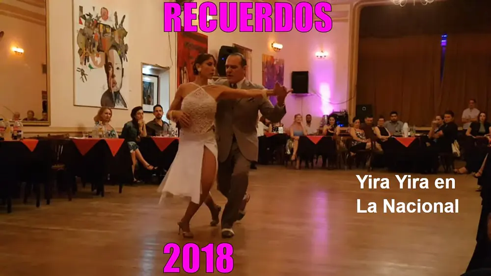 Video thumbnail for Bellos Recuerdos 2018, Lorena Ermocida, Pancho Martinez Pey, Tango en Yira Yira milonga